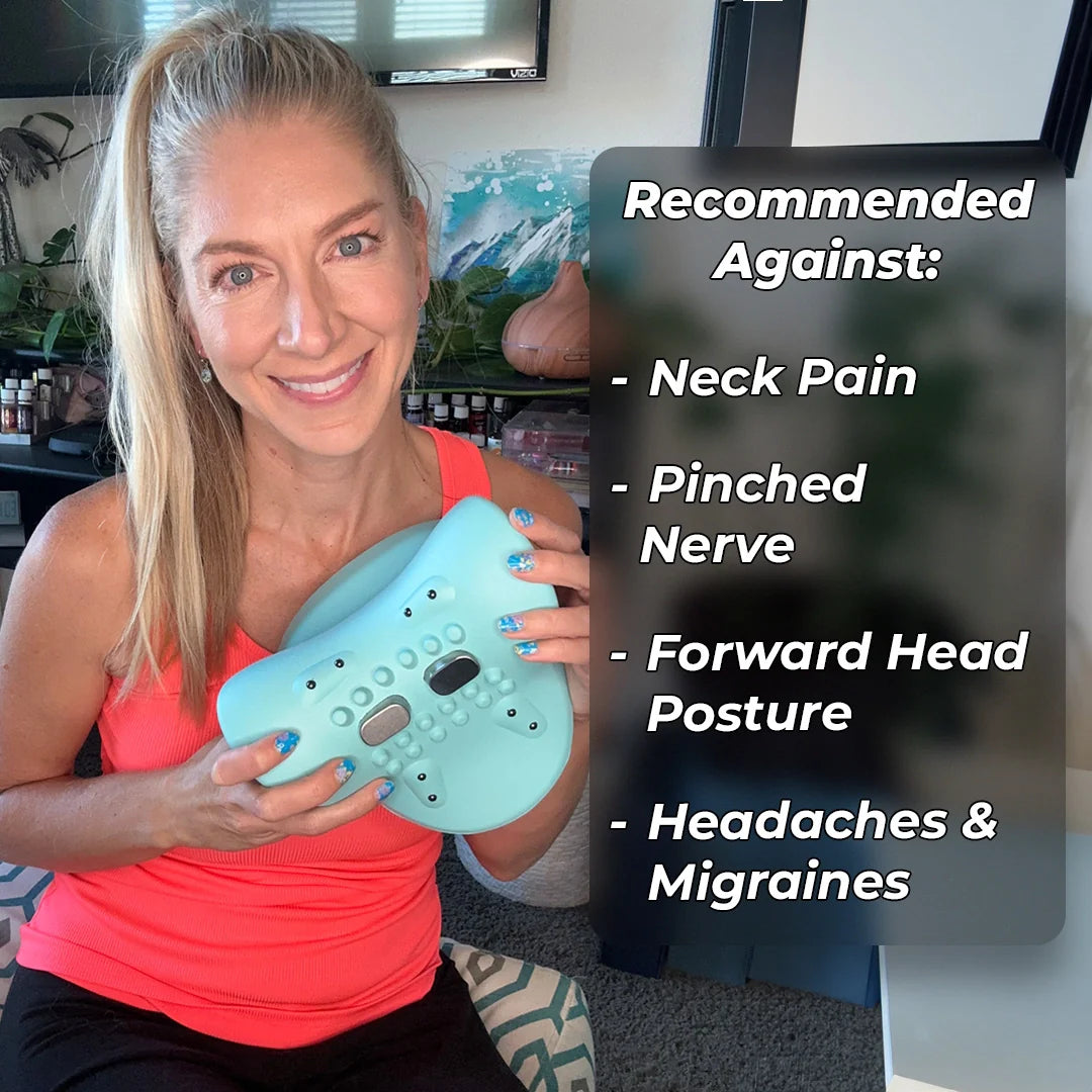 Electric Cervical Neck Massager – Shoulder Stretcher & Chiropractic Traction Device for Spine Alignment