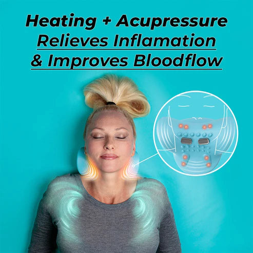 Electric Cervical Neck Massager – Shoulder Stretcher & Chiropractic Traction Device for Spine Alignment