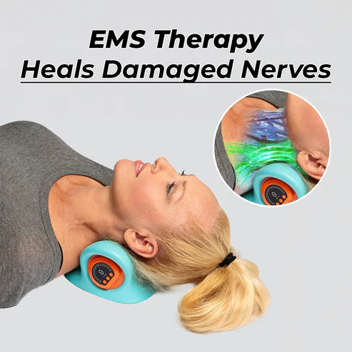 Electric Cervical Neck Massager – Shoulder Stretcher & Chiropractic Traction Device for Spine Alignment