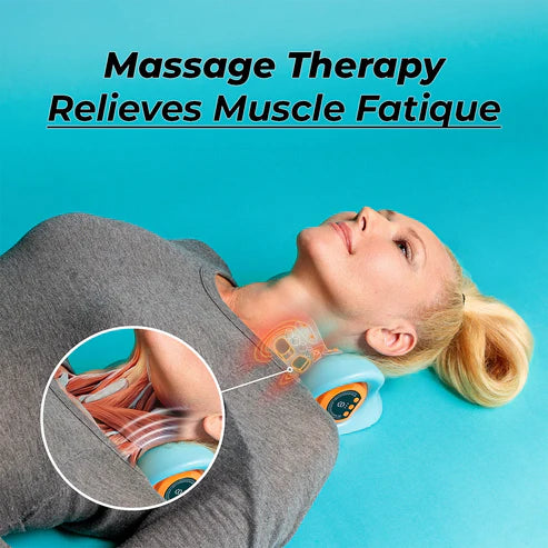 Electric Cervical Neck Massager – Shoulder Stretcher & Chiropractic Traction Device for Spine Alignment