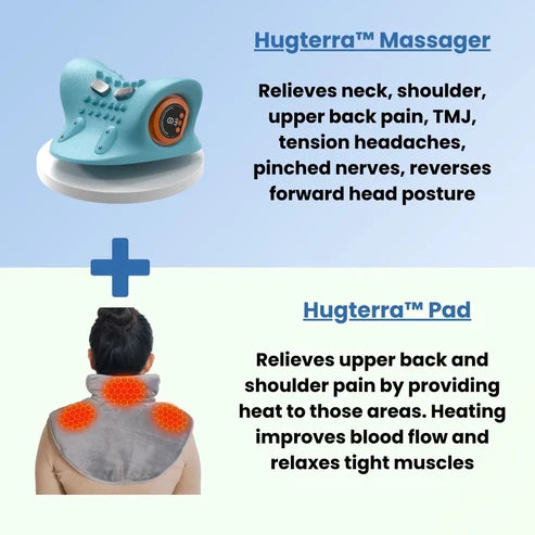 Electric Cervical Neck Massager – Shoulder Stretcher & Chiropractic Traction Device for Spine Alignment
